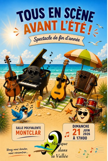 Concert des �l�ves de Musique dans la Vall�e