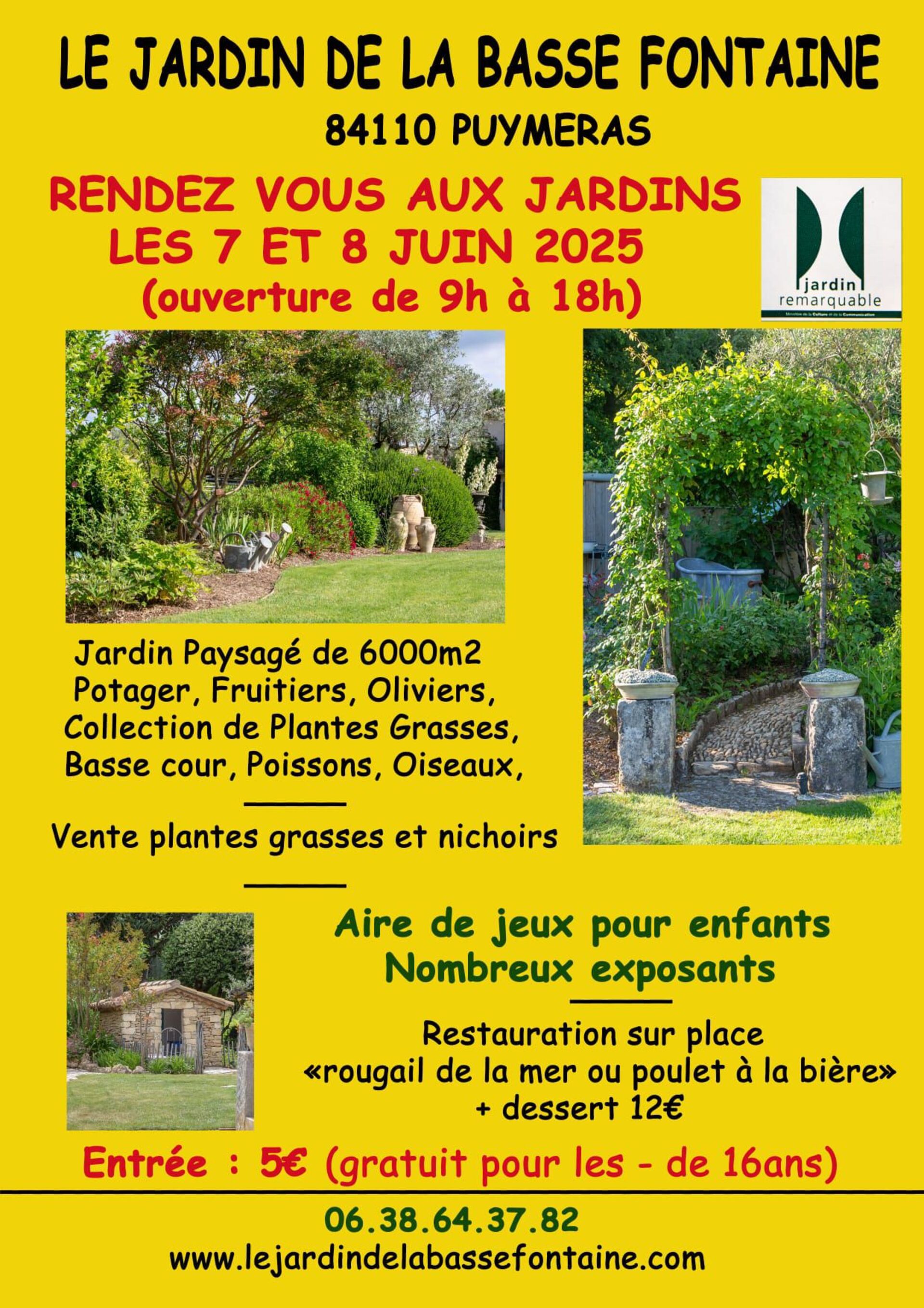 Rendez-vous aux Jardins - La Basse Fontaine