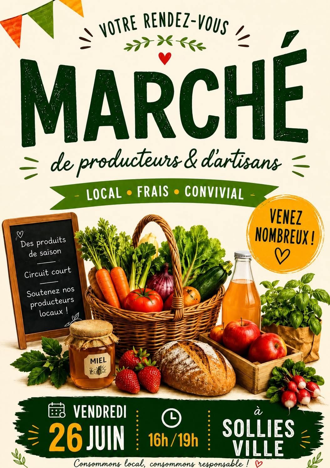 March� des producteurs et d'artisans