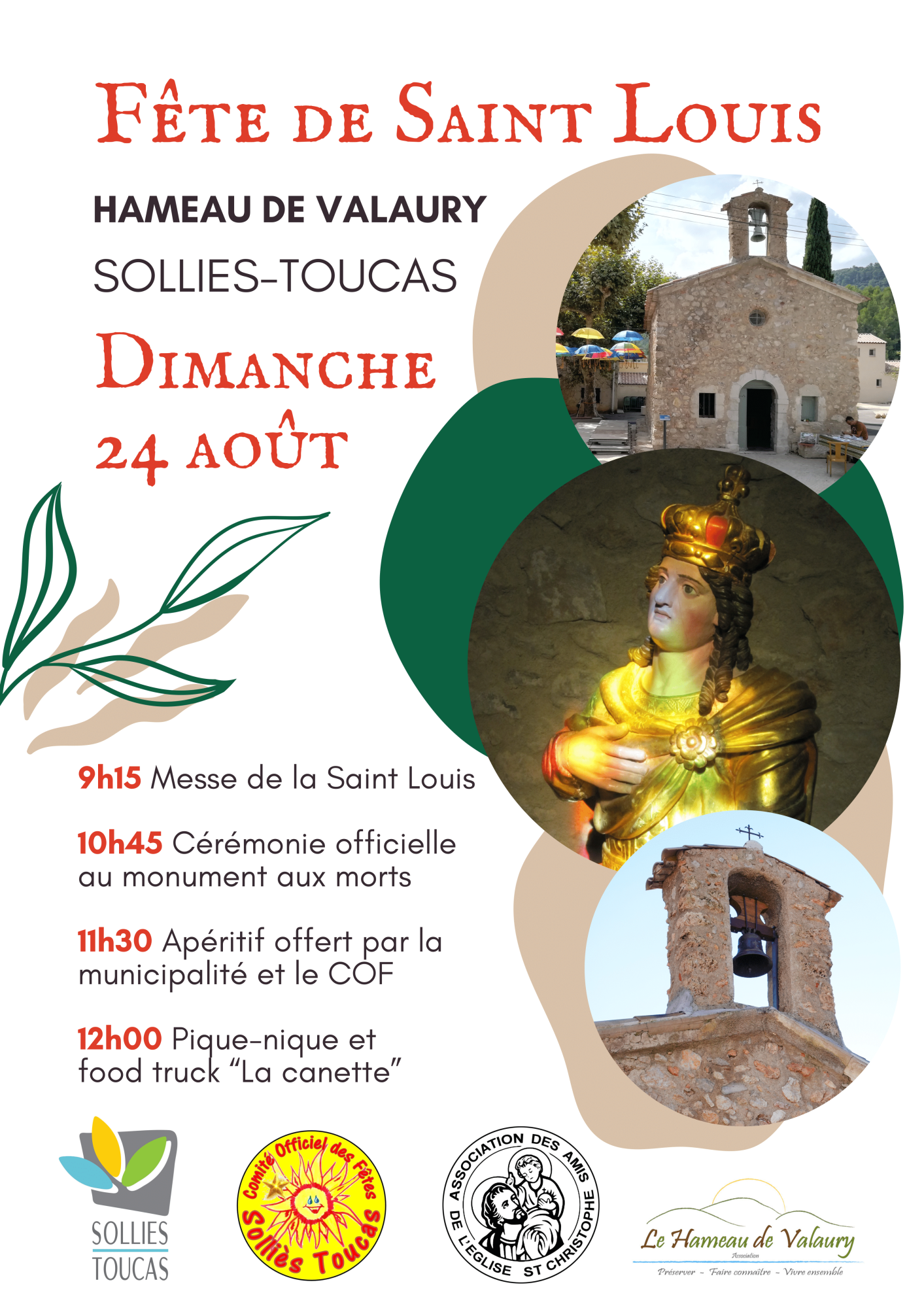 Fte de la Saint-Louis au Hameau de Valaury
