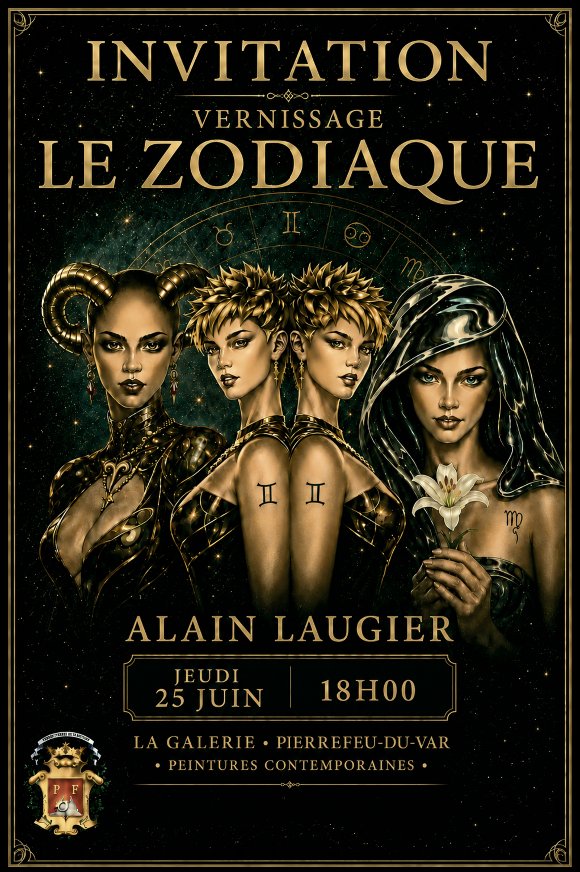 Exposition peintures contemporaines de Alain Laugier