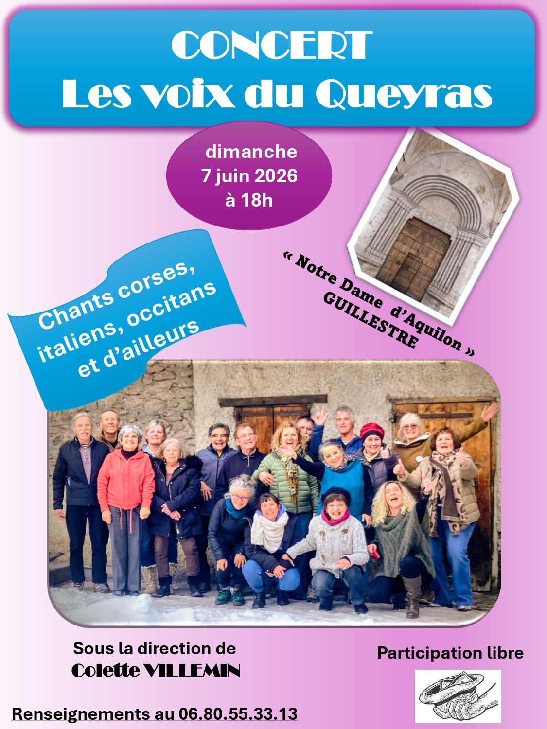 Concert les Voix du Queyras