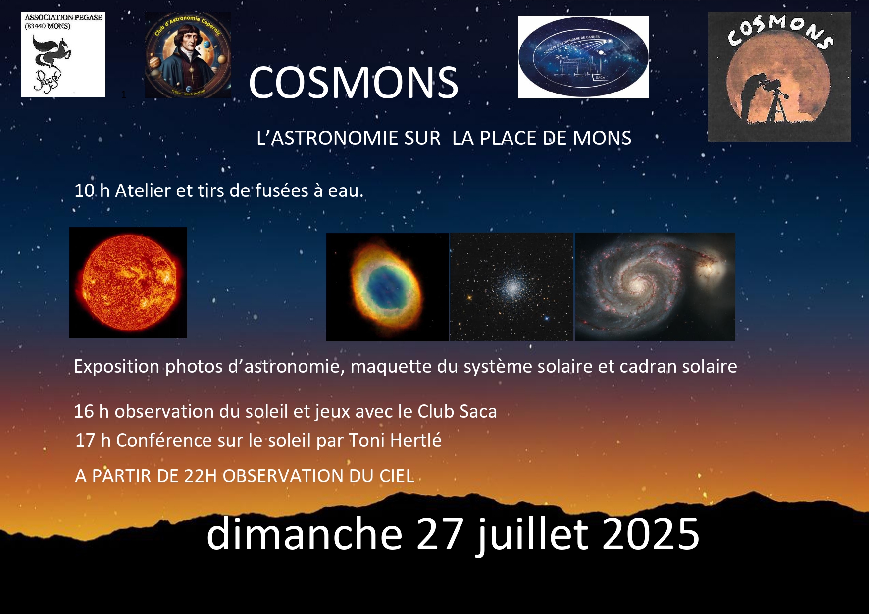 COSMONS - Observation du Ciel