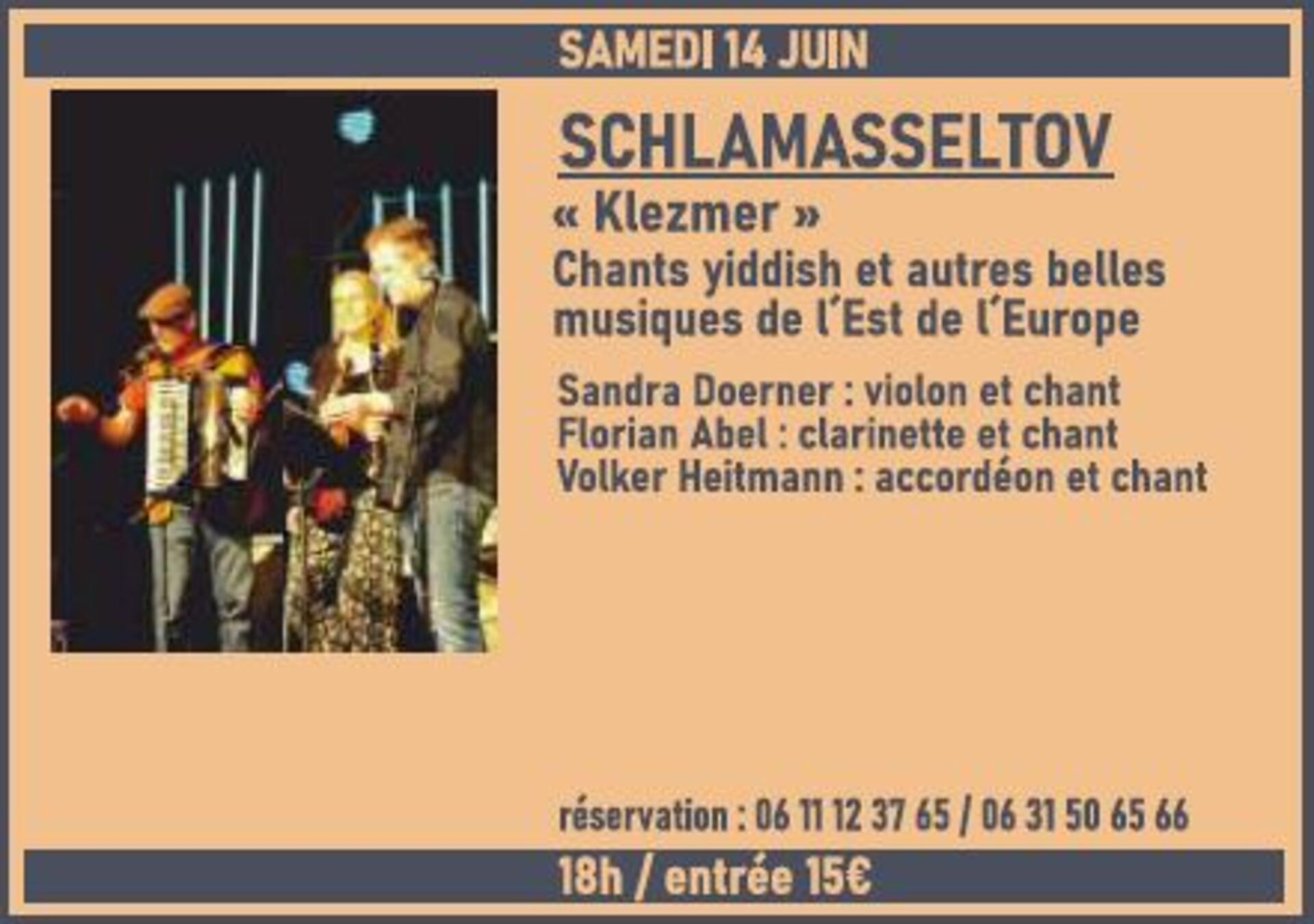 Concert Schlamasseltov 