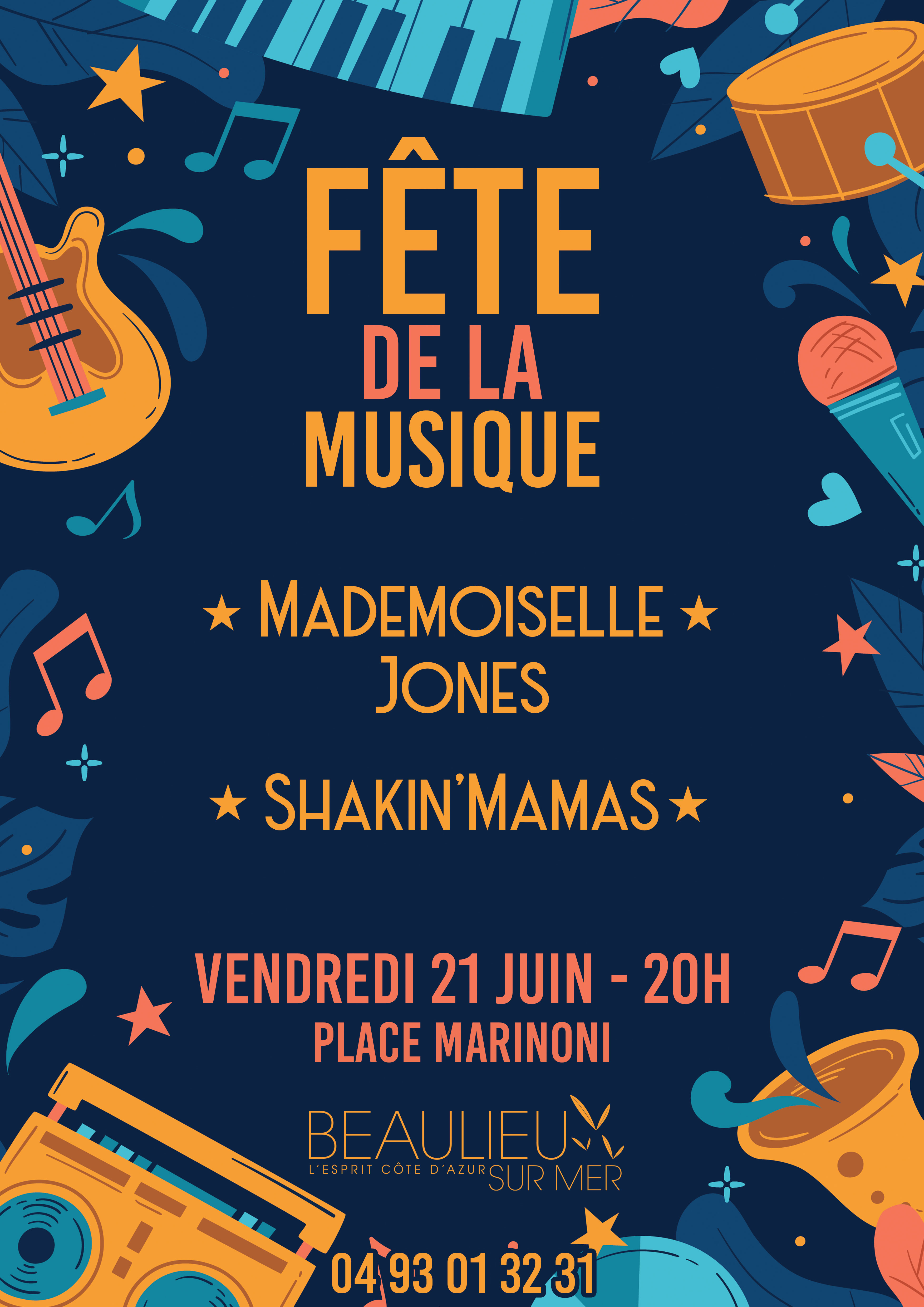 Fte de la musique  Beaulieu-sur-Mer
