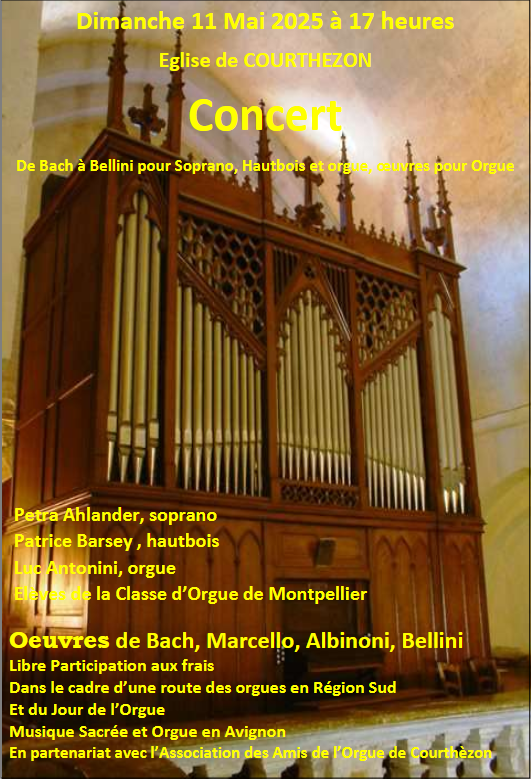 Concert d'orgue