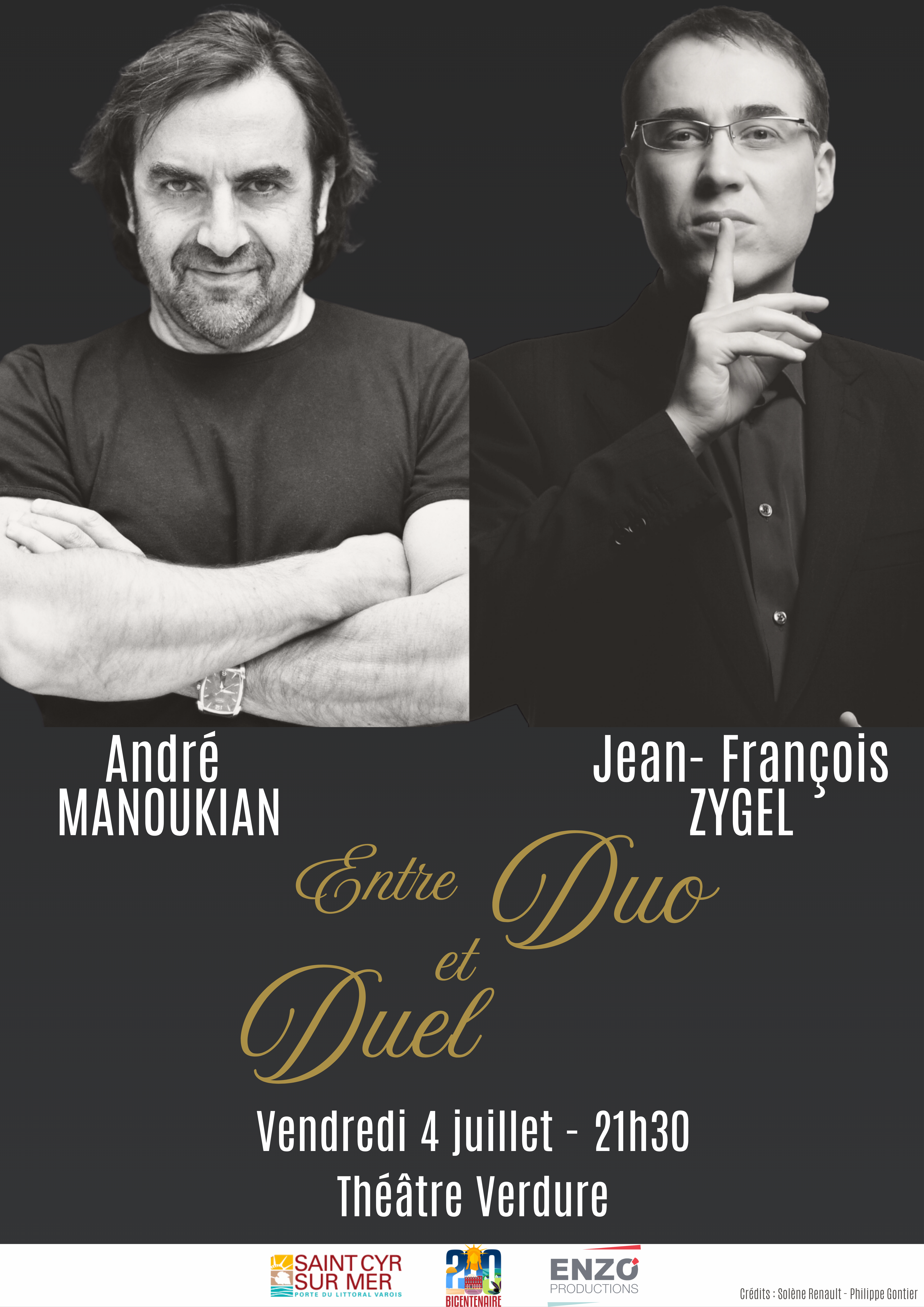 Concert Jean-Franois Zygel et Andr Manoukian - Entre Duel et Duo