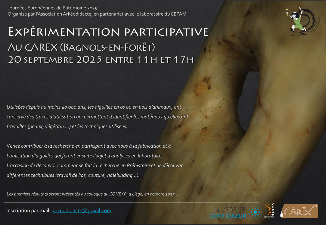 Journes Europennes du Patrimoine Archologie  Bagnols-en-Fort
