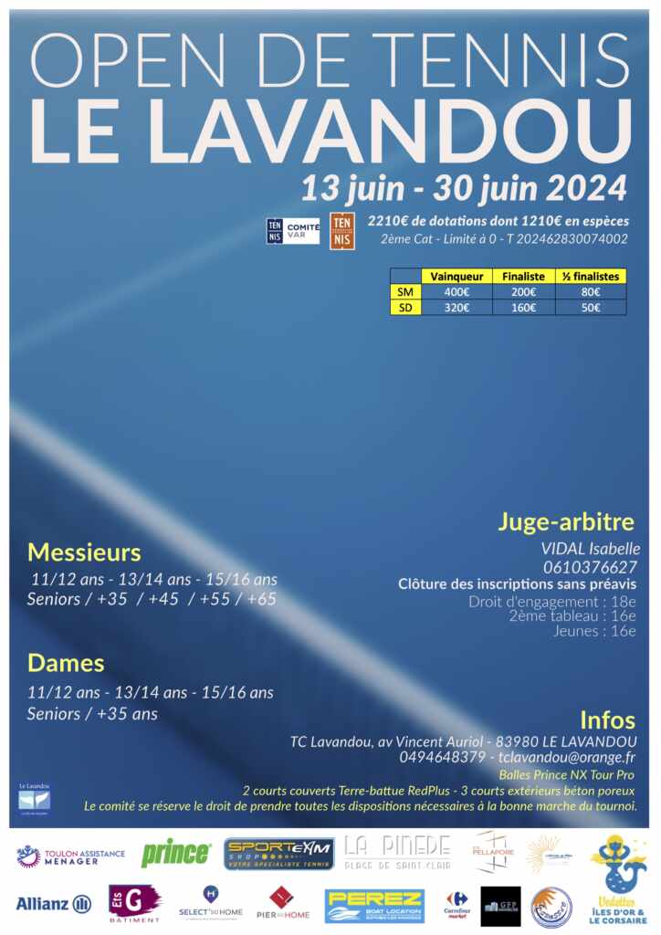 Open de Tennis - Le Lavandou