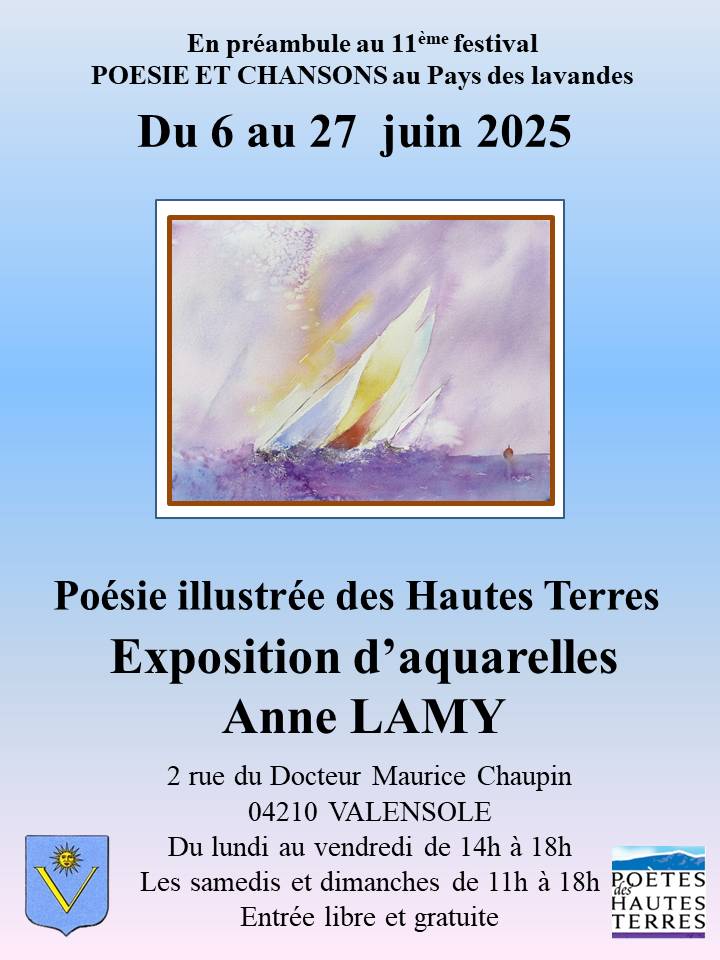 Exposition d'aquarelles