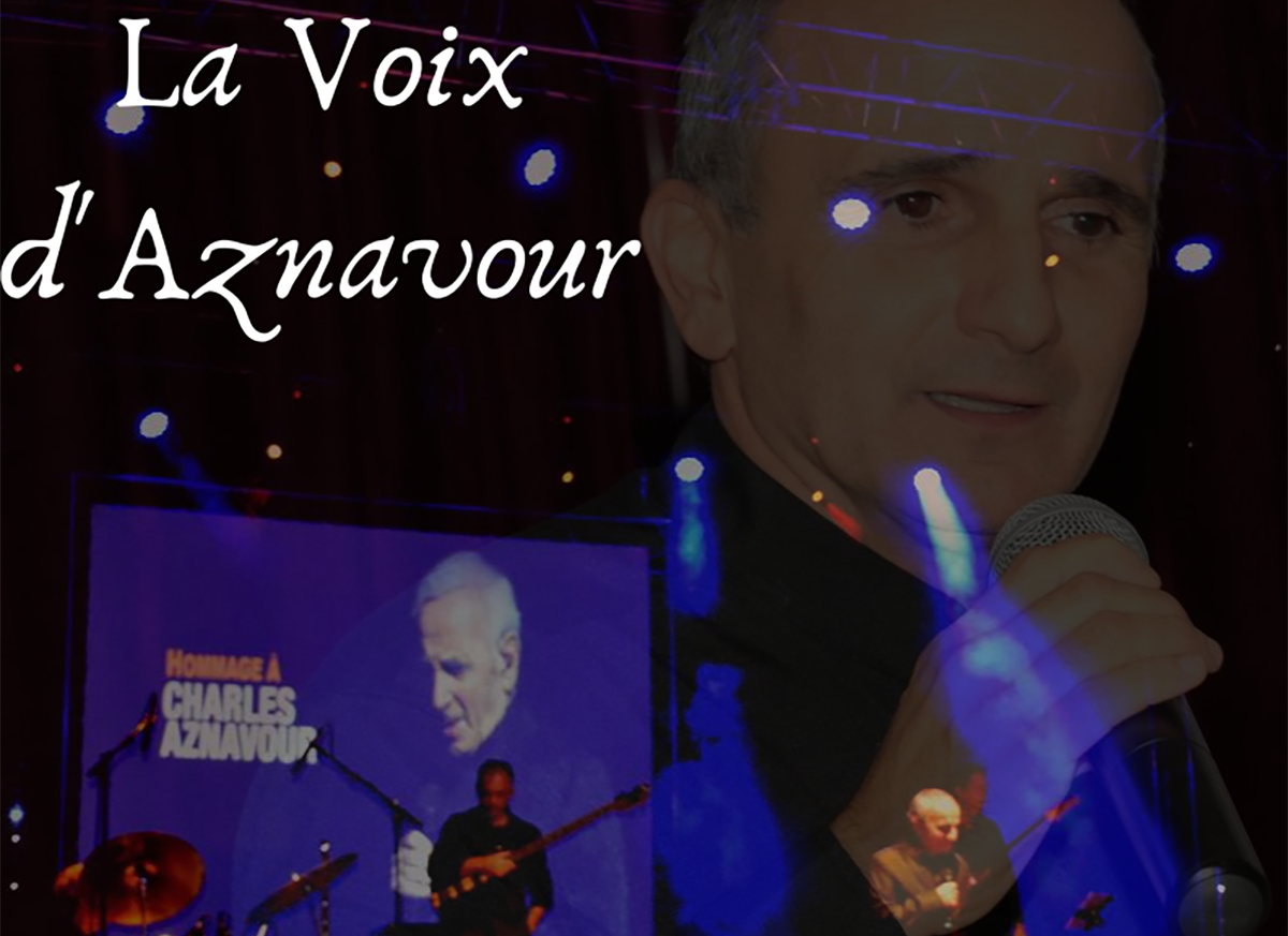 Concert avec Tony et ses musiciens  La voix dAznavour 