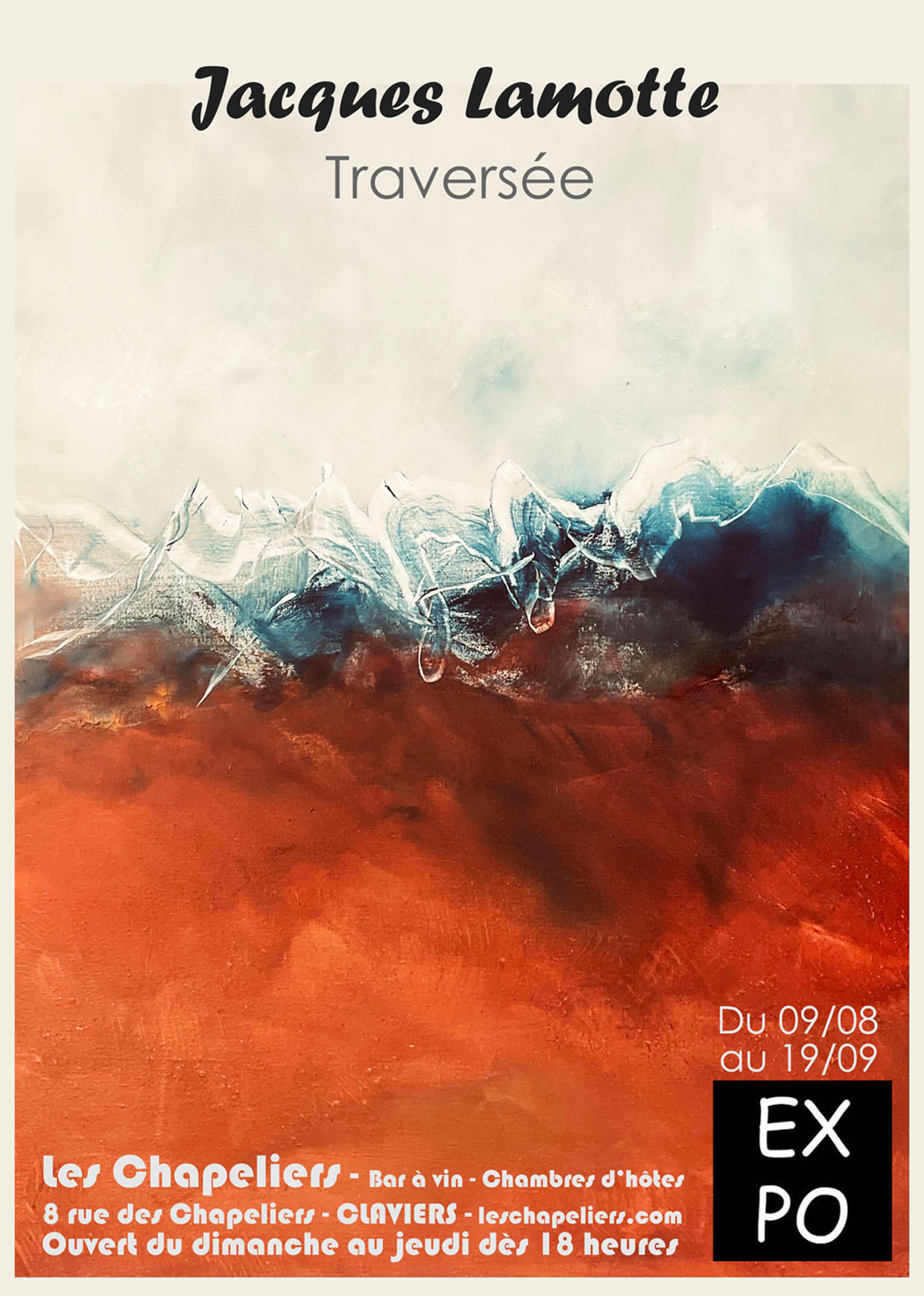 ExpositionJacques Lamotte Travers�e