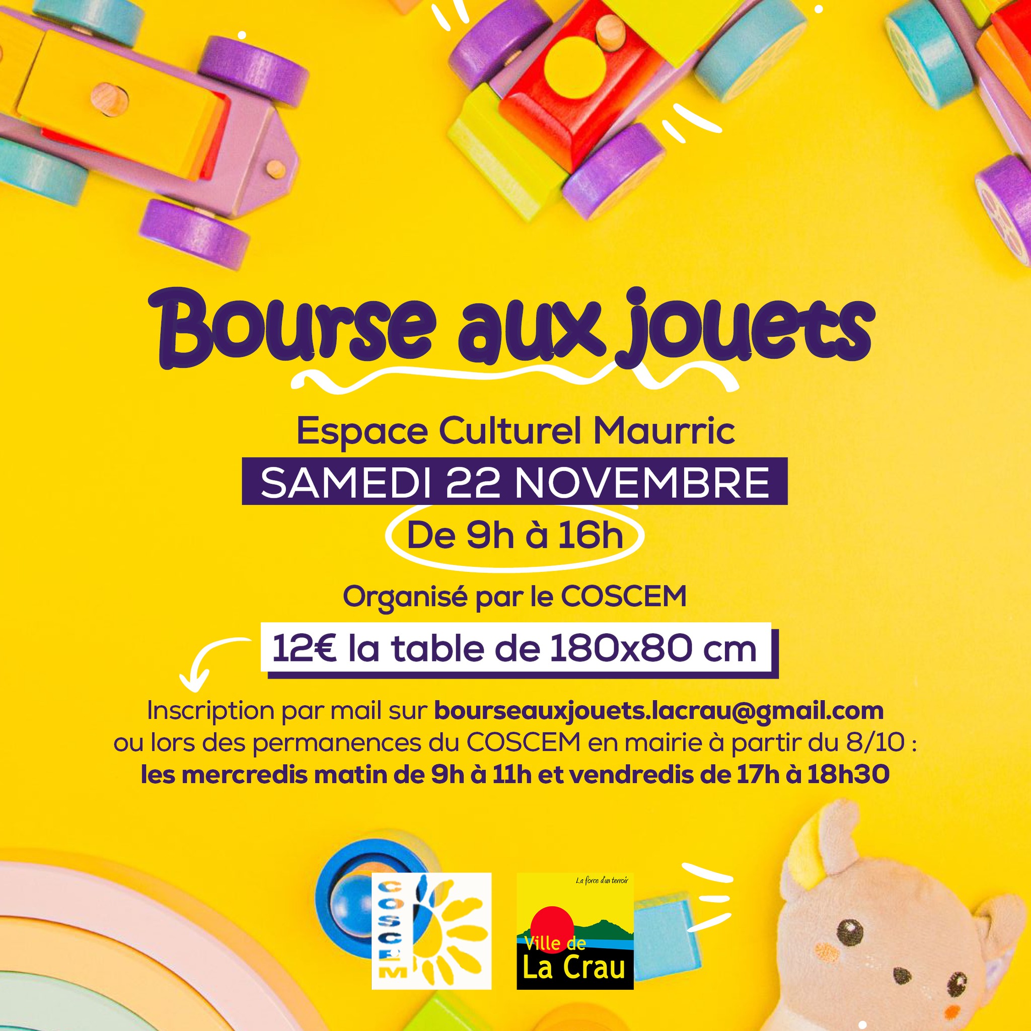 Bourse aux jouets