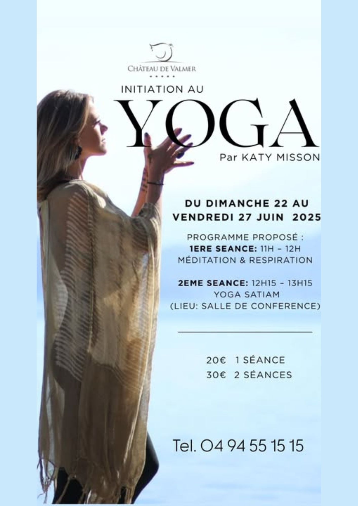 Initiation au Yoga par Katy Misson