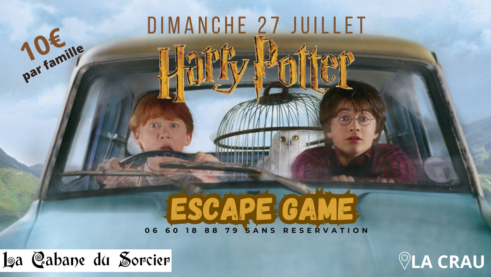 Jeu de piste gant Harry Potter