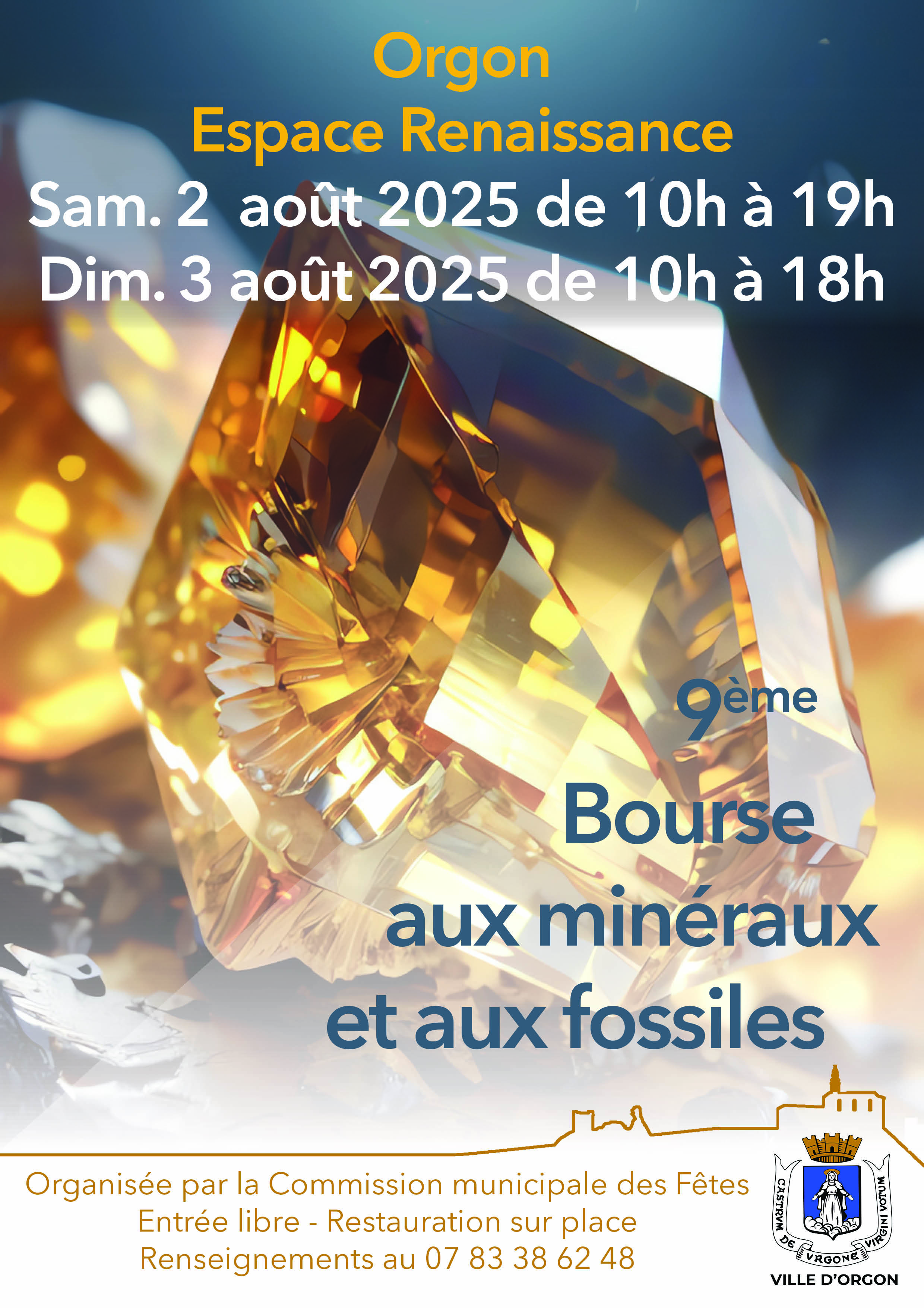 9me Bourse aux minraux et aux fossiles