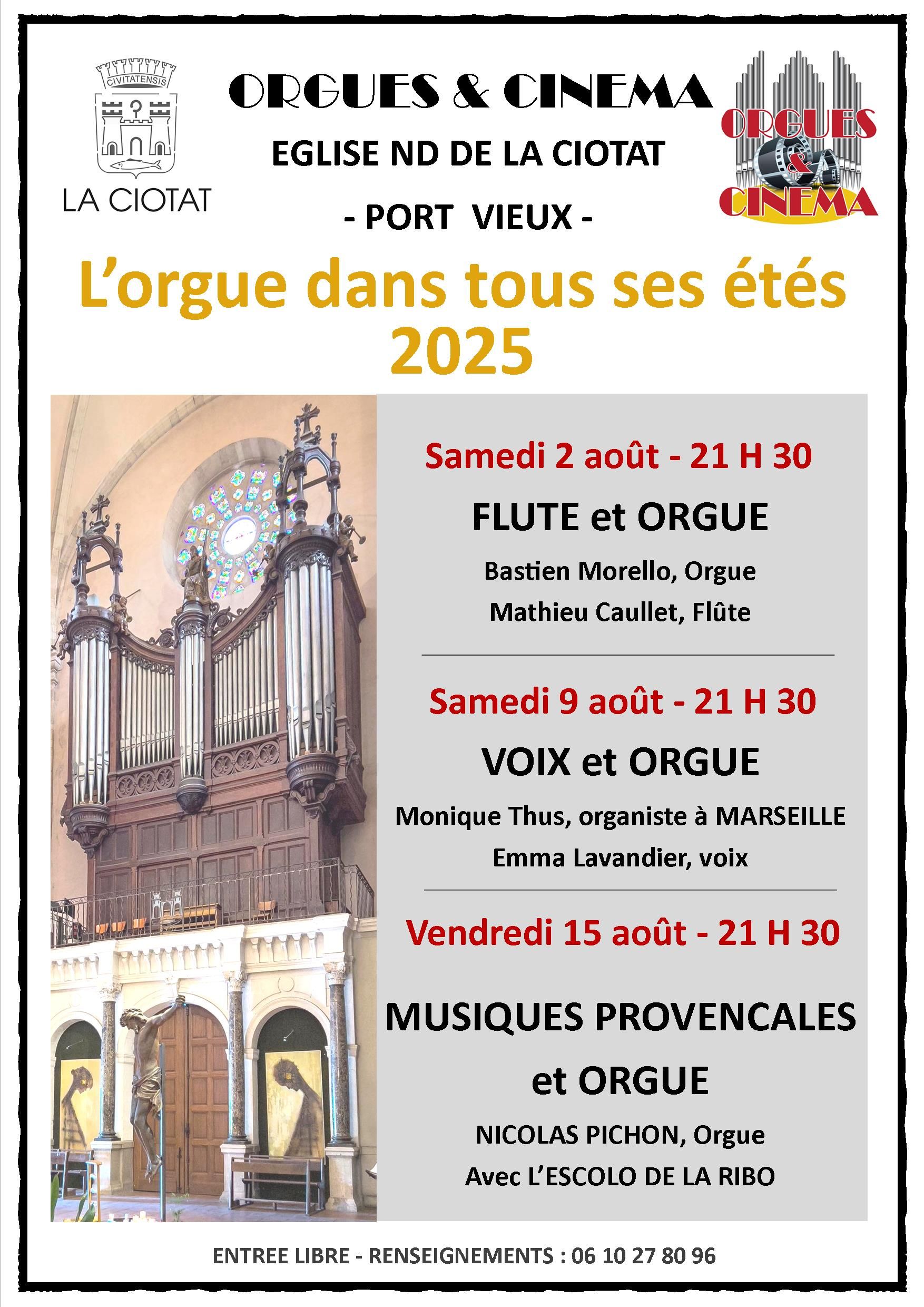 Festival L'Orgue Dans Tous Ses Ets