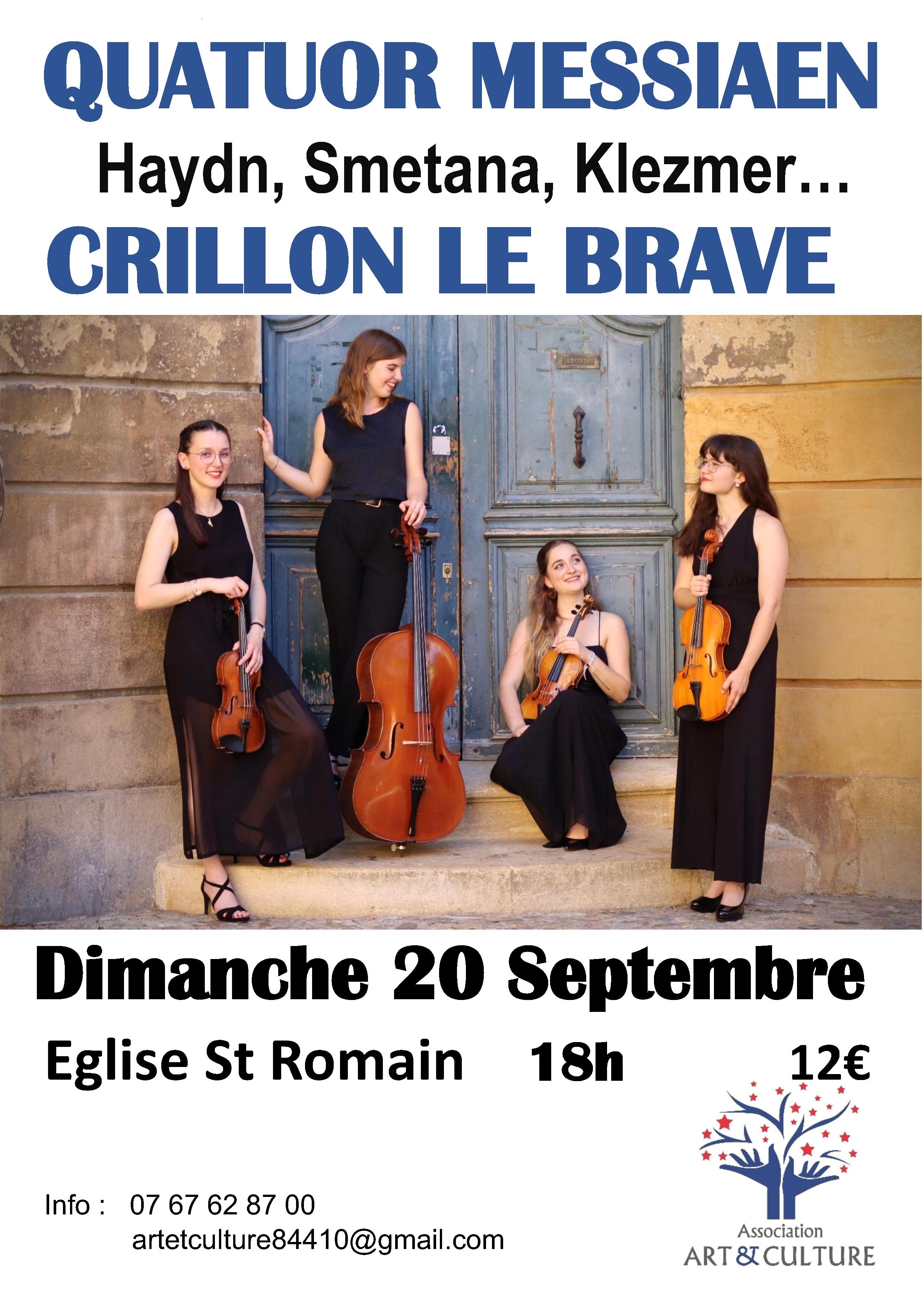 Concert du Quatuor Messiaen