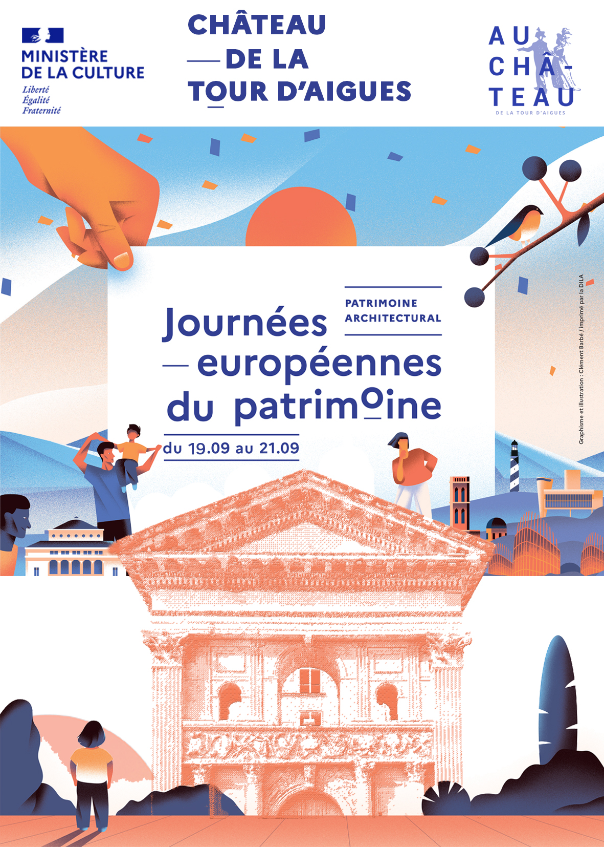 Journes europennes du patrimoine  au Chteau de La Tour d'Aigues