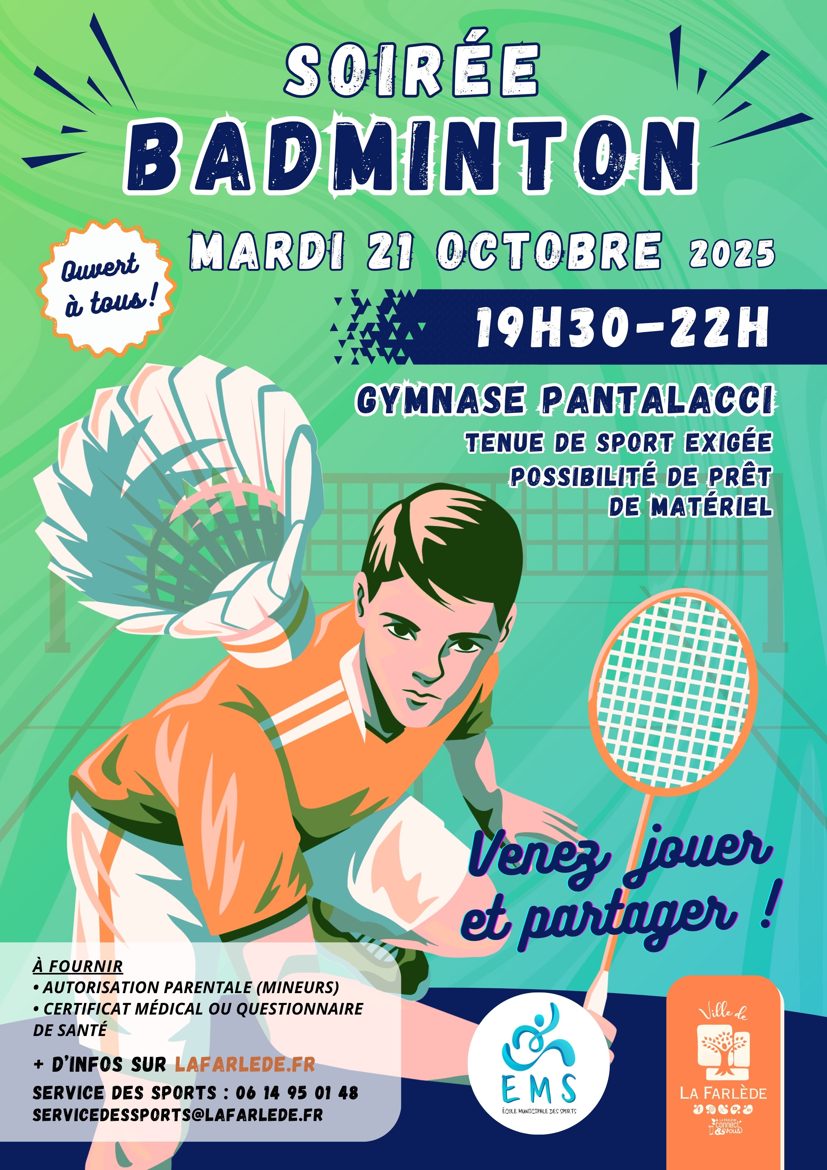 Soire badminton