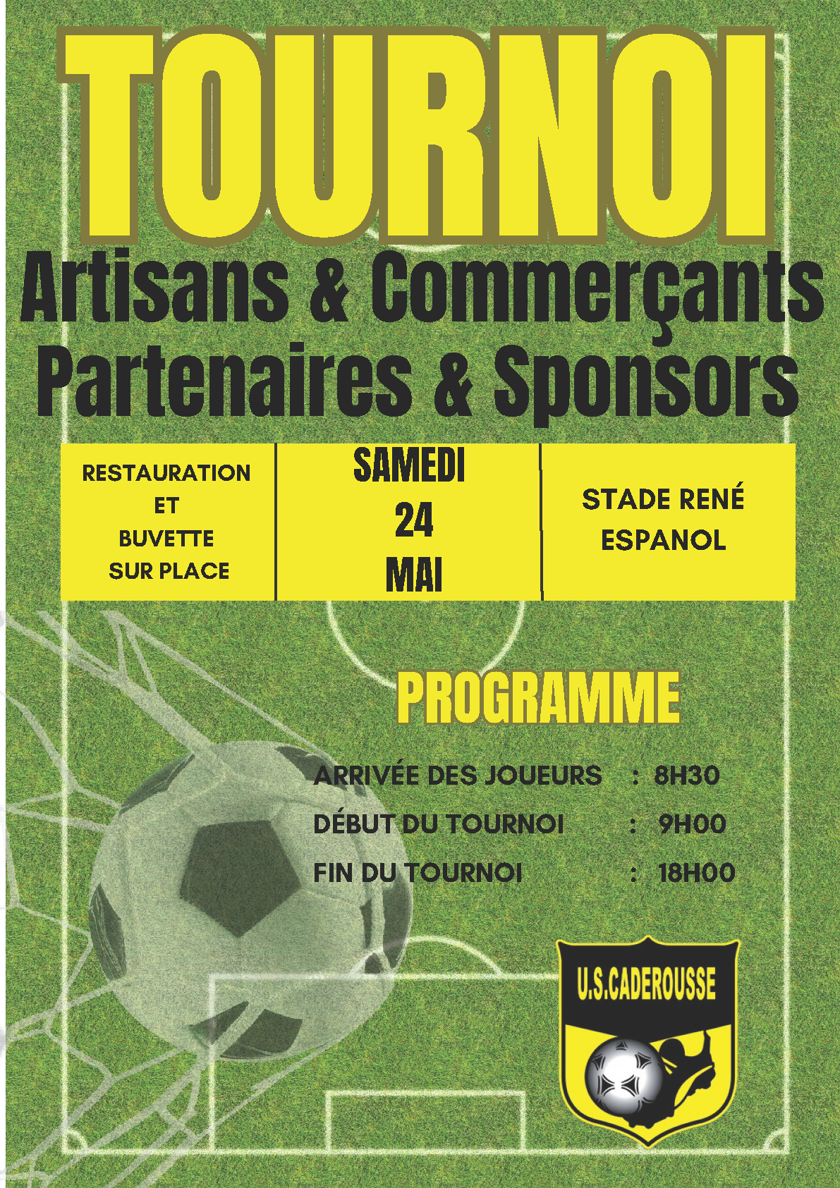 Tournoi Artisans / Commerants / Partenaires & Sponsors de Caderousse