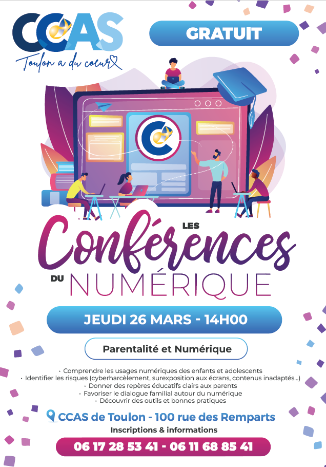 Les Conf�rence du Num�rique du CCAS - Parentalit� et Num�rique