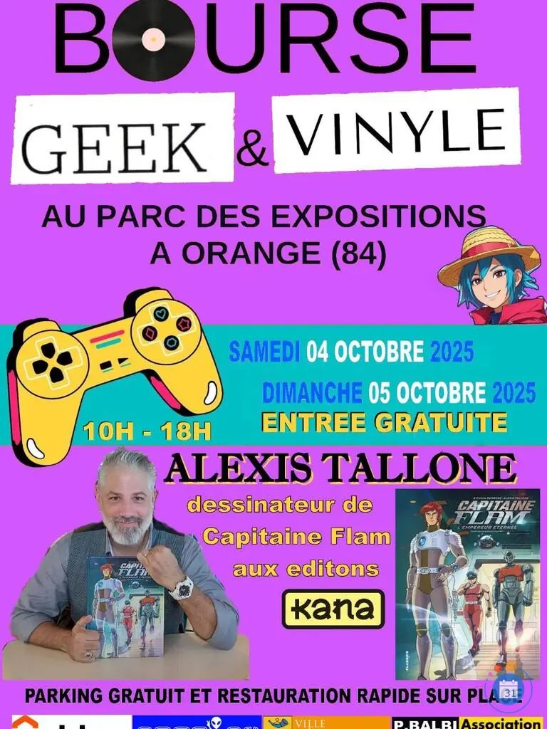 Bourse geek & vinyle