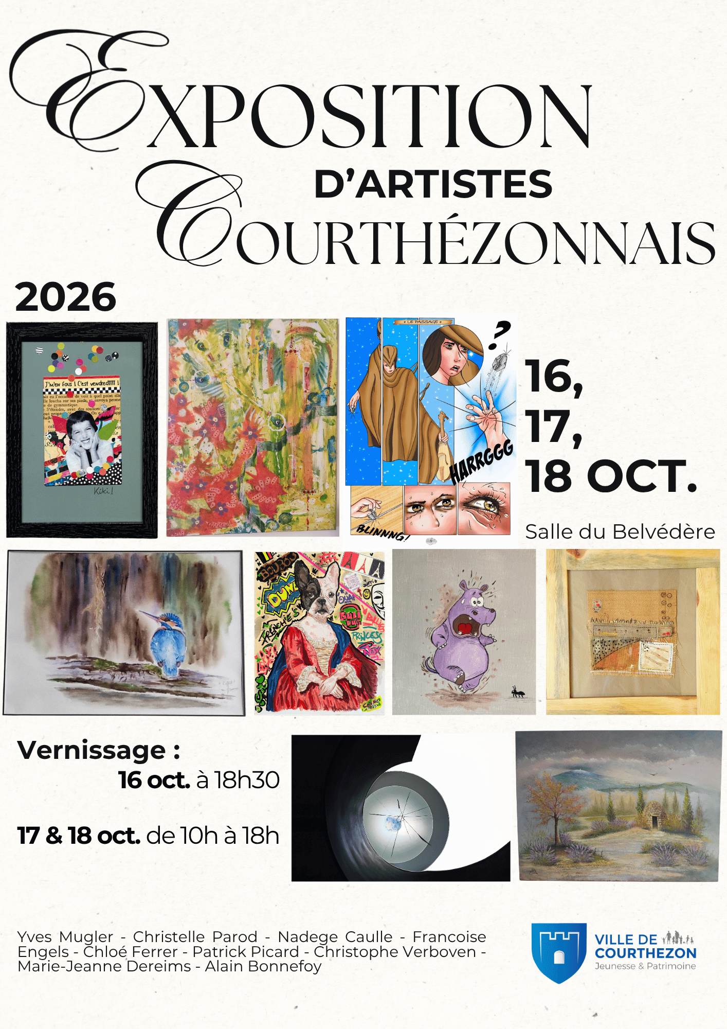 Exposition d'artistes Courth�zonnais