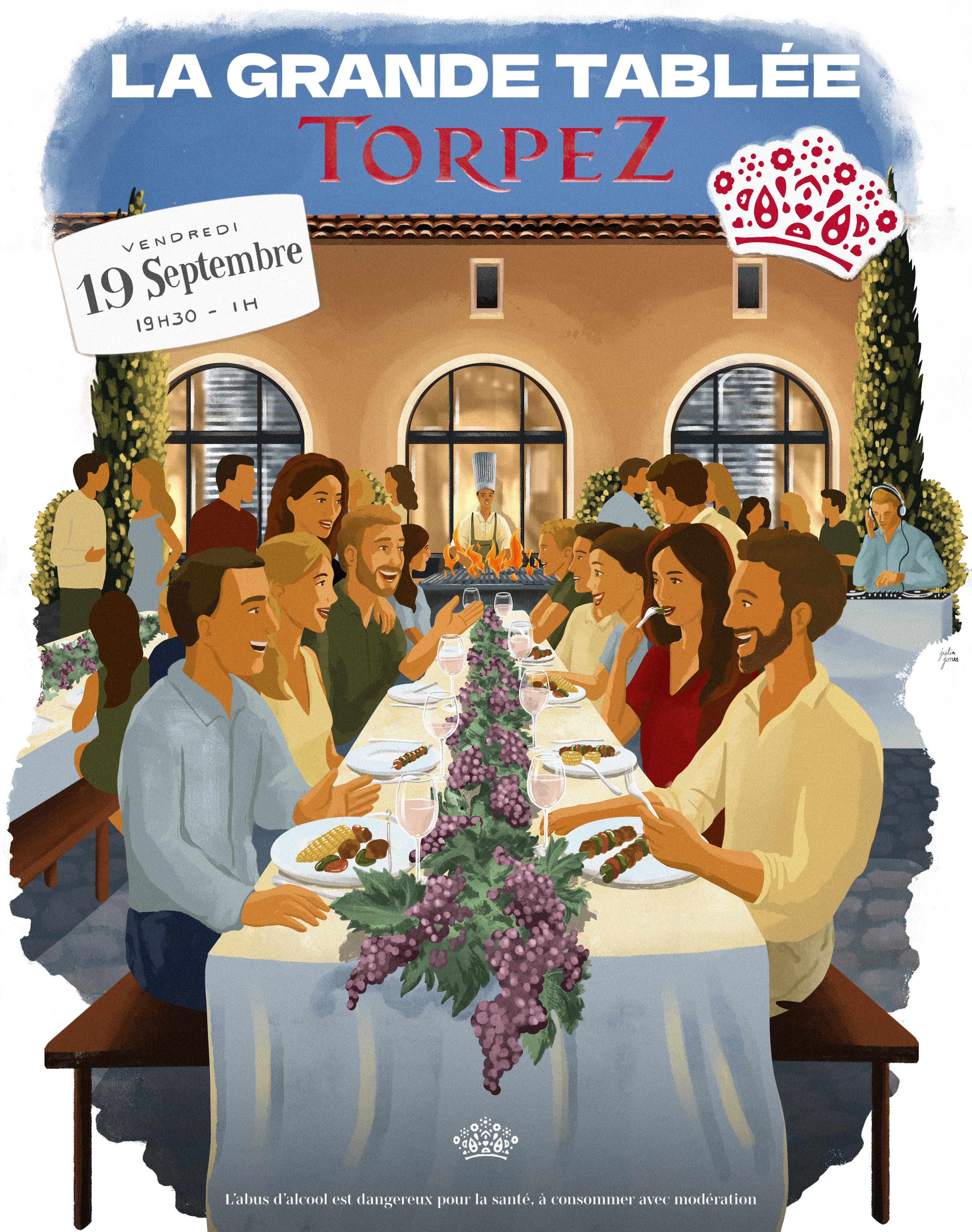 La grande table Torpez