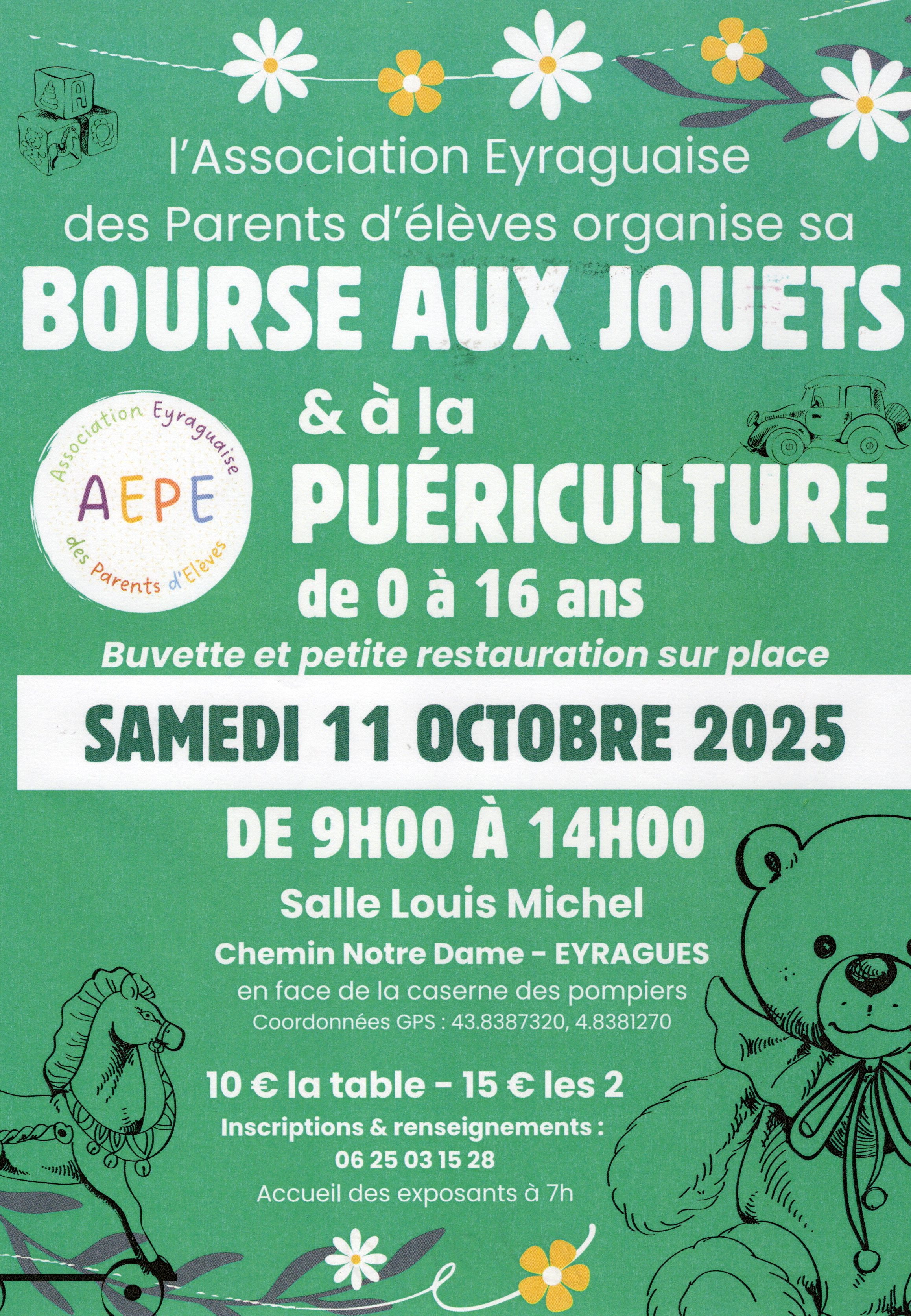 Bourse aux Jouets et  la puriculture