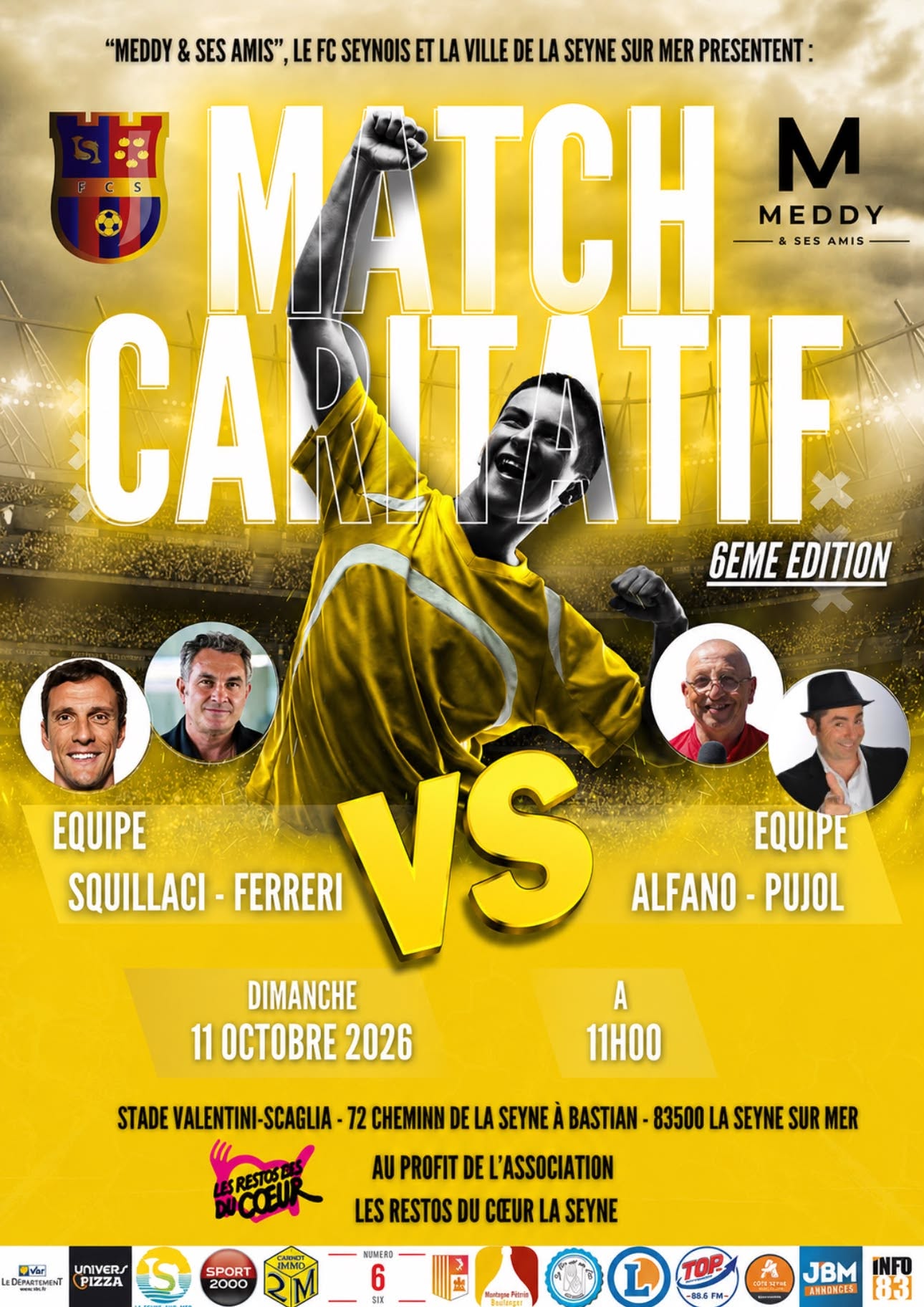 Match caritatif de football