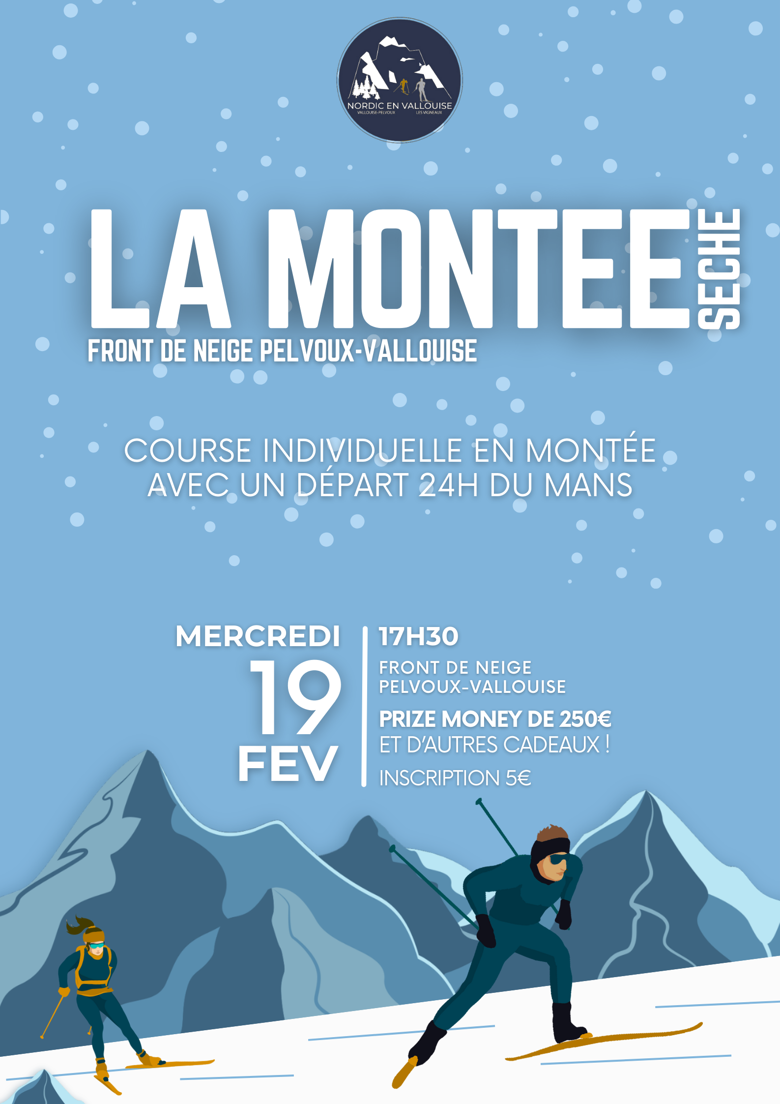 Monte sche en skate