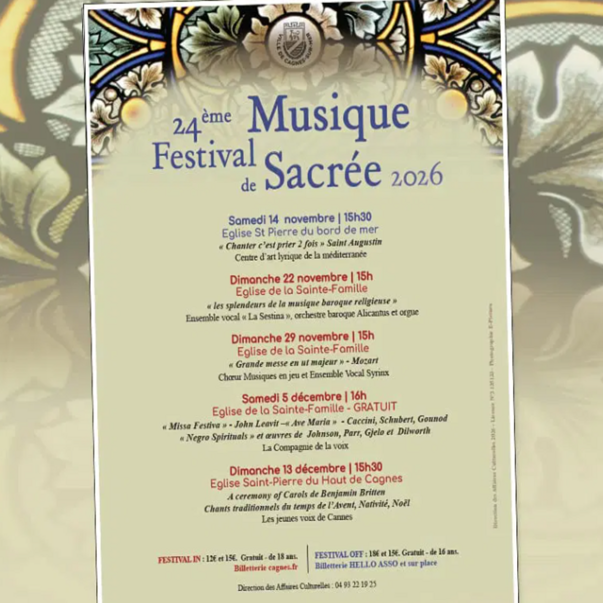 Festival de Musique Sacr�e