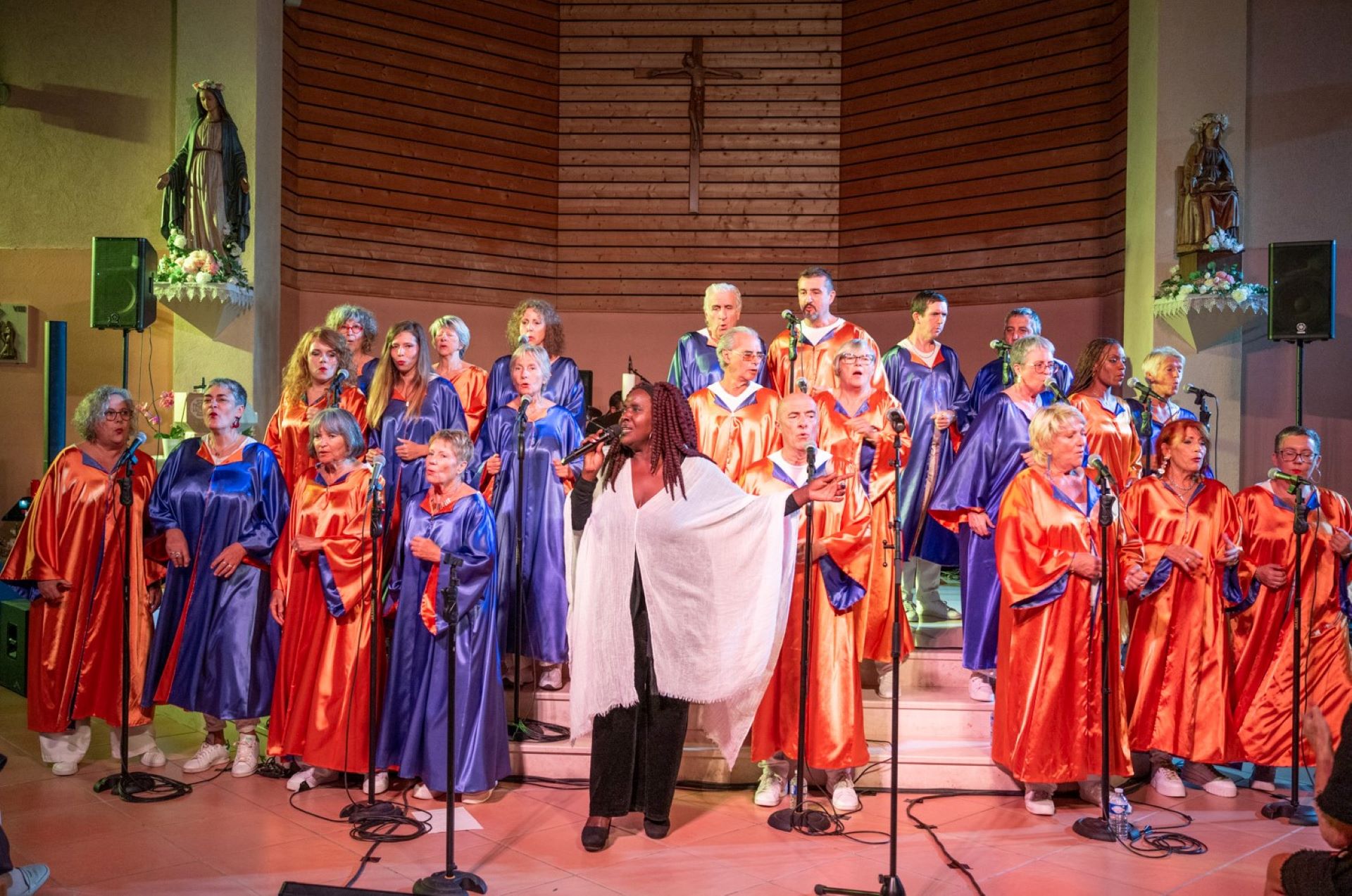 Concert de No�l : Suzanne Wognin et Gospel Var