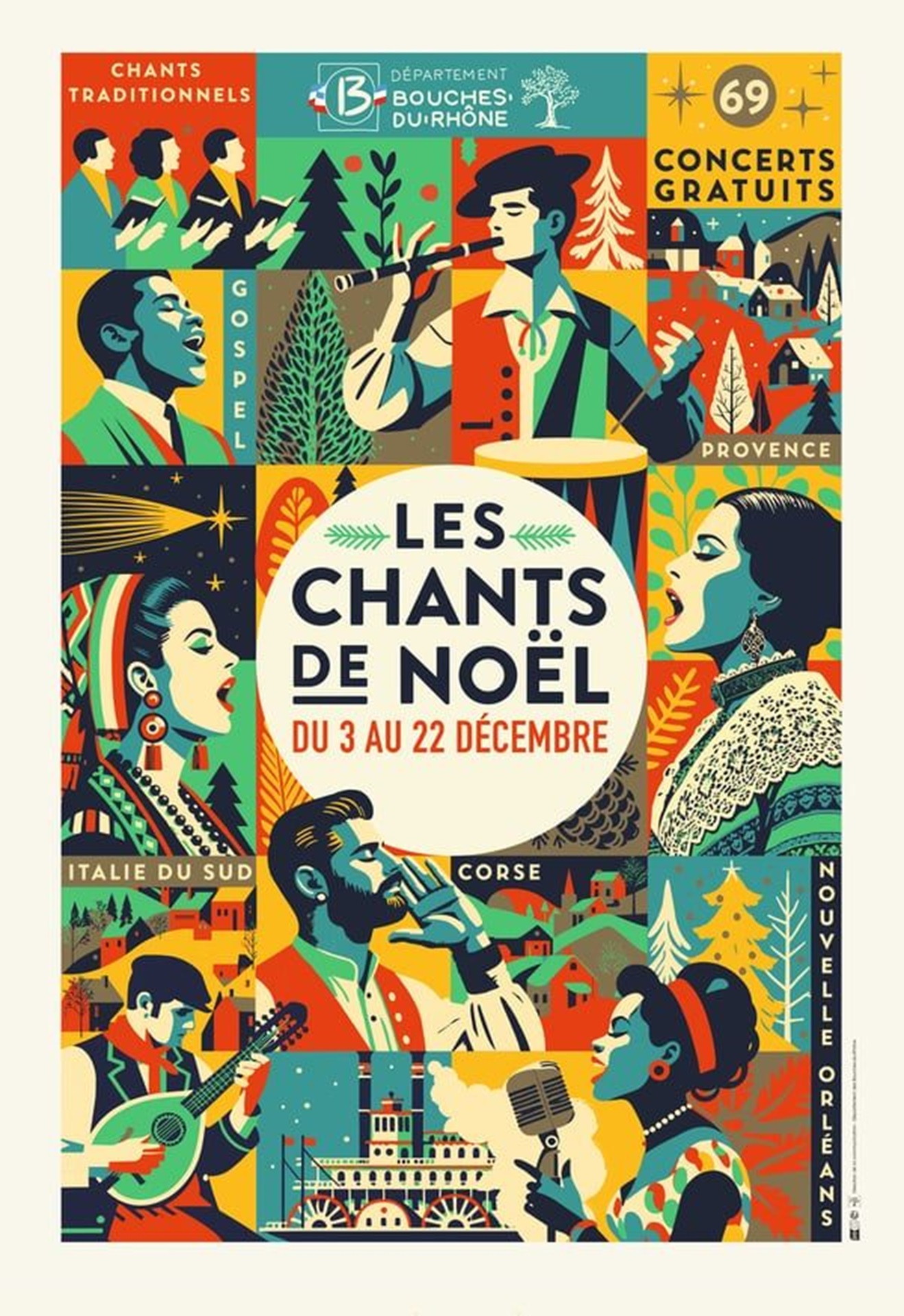 Chants de Nol  la Salle Gagarine de Port-de-Bouc