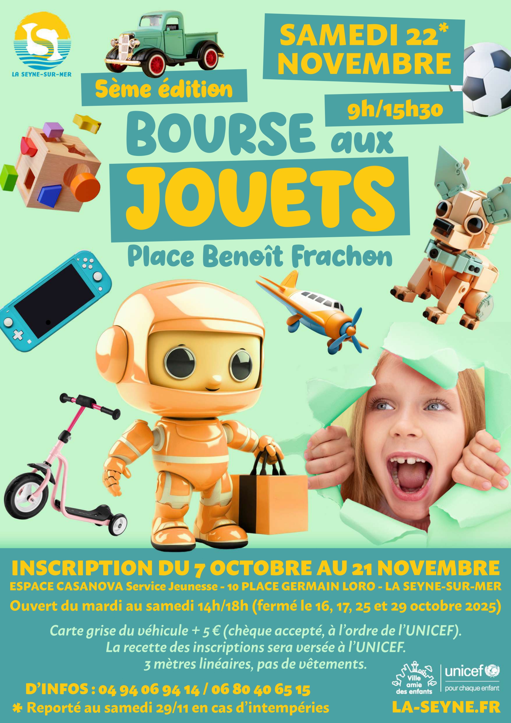 Bourse aux jouets