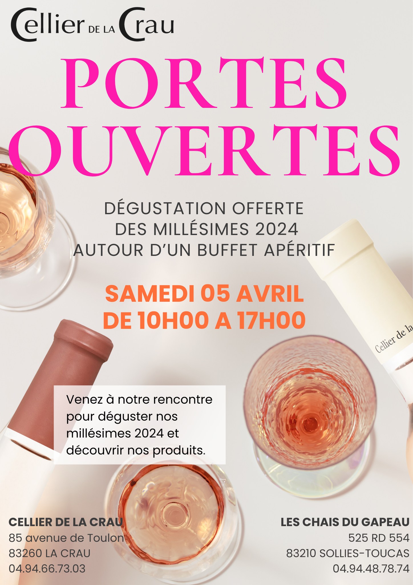 Portes ouvertes et dgustation