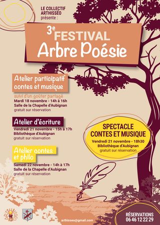 Festival : L'arbre posie