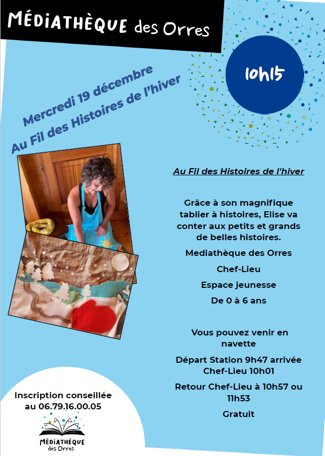 Au fil des histoires de l'hiver