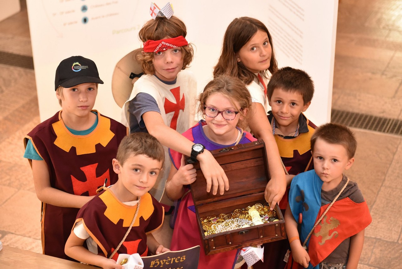 A l'cole des chevaliers (visite guide spcial enfants)