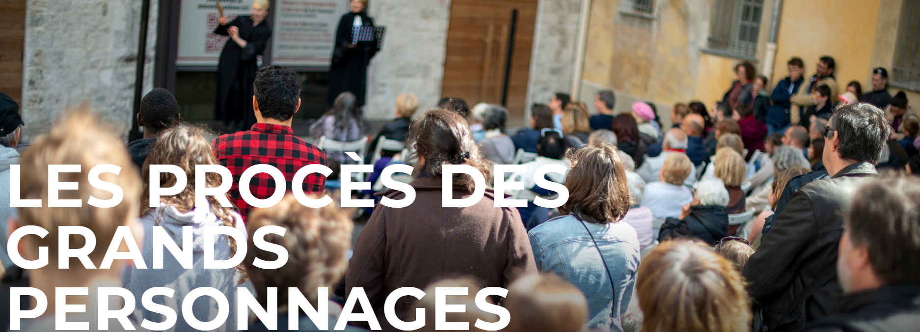 Les procs des grands personnages