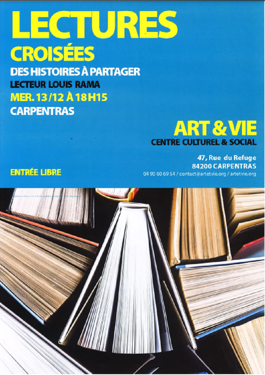 Lectures croises des histoires  partager d'Art et Vie