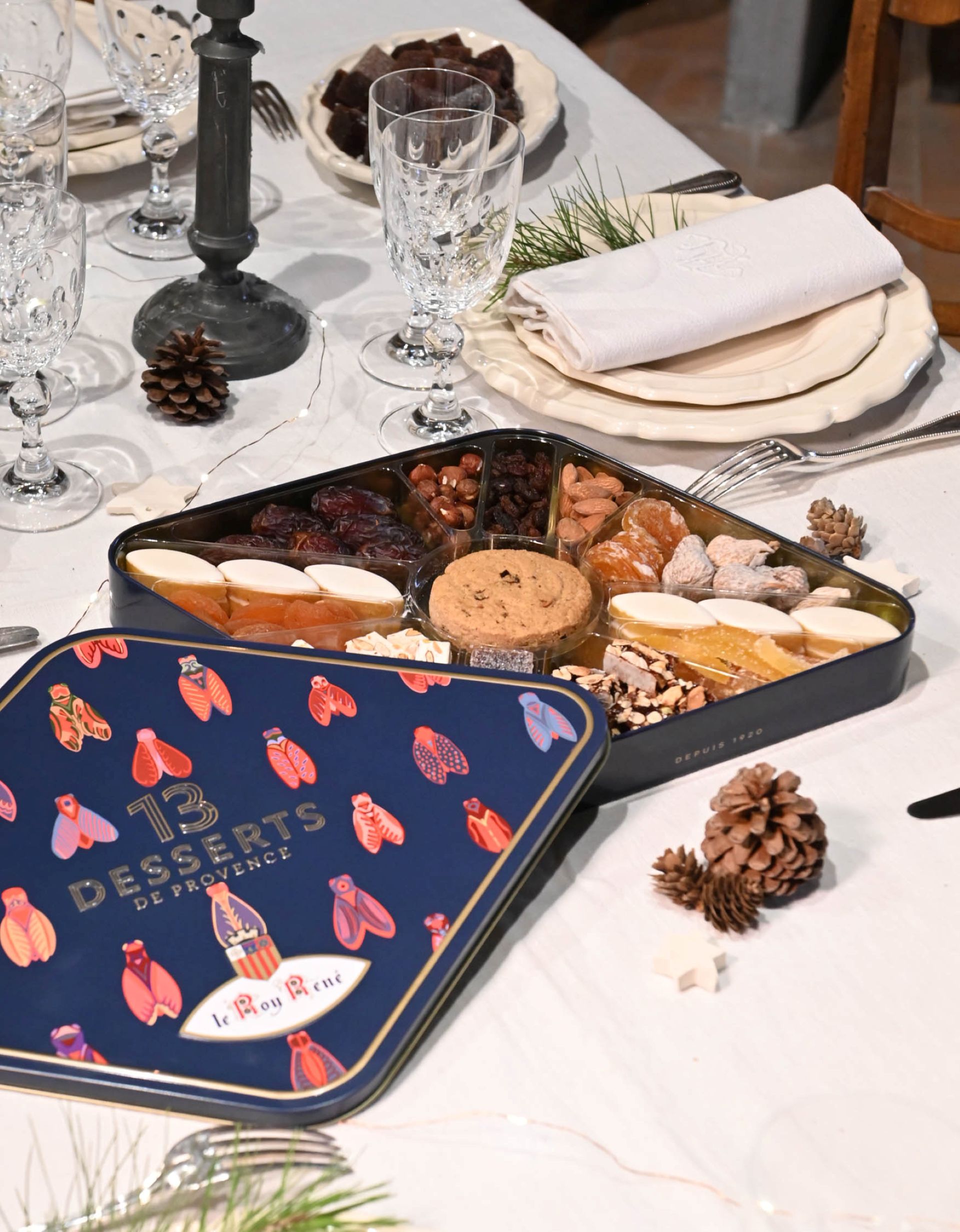 Visite sur le thme des  13 Desserts avec dgustation : calisson, nougat et pte de fruit