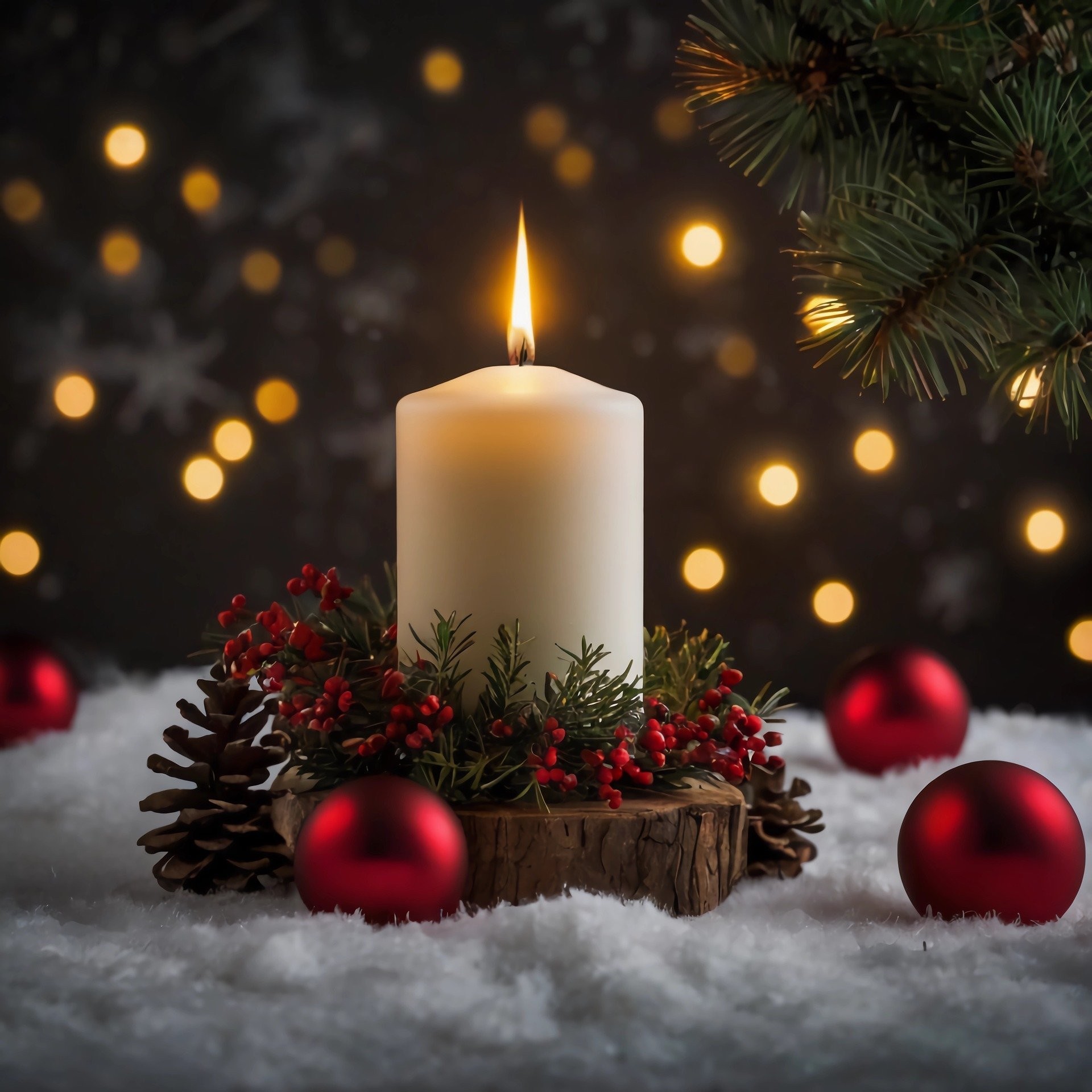 Messe de No�l � Aureille