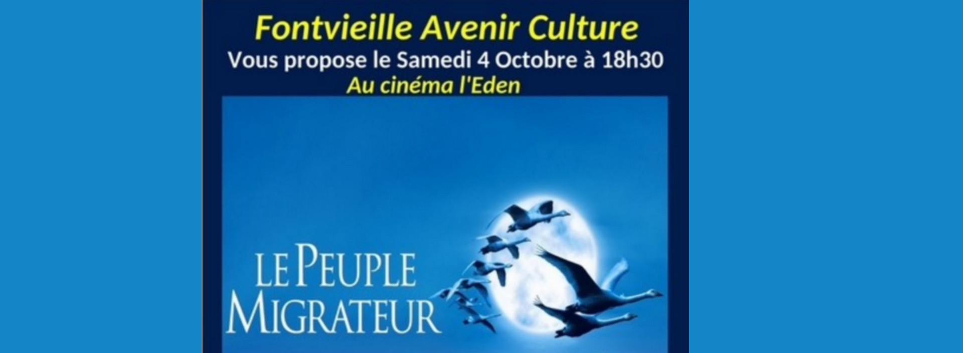 Projection du film 