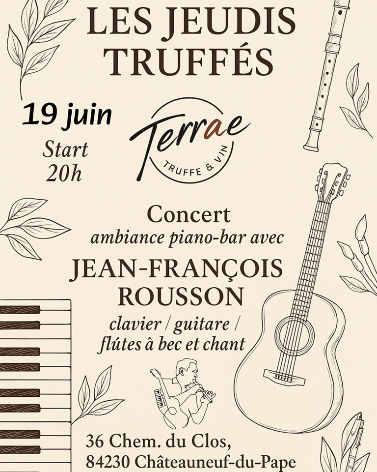 Jeudi Truff Musical chez Terrae