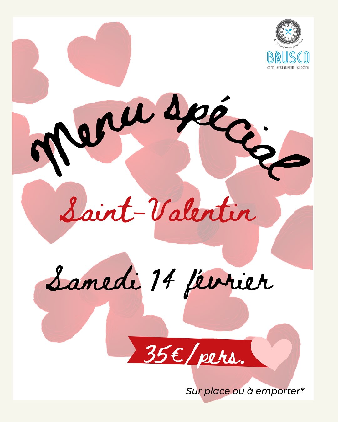 Saint Valentin chez Brusco