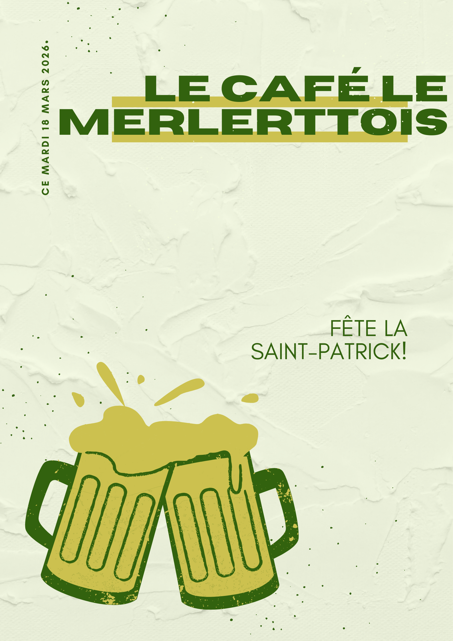 Soir�e St Patrick au Merlettois !