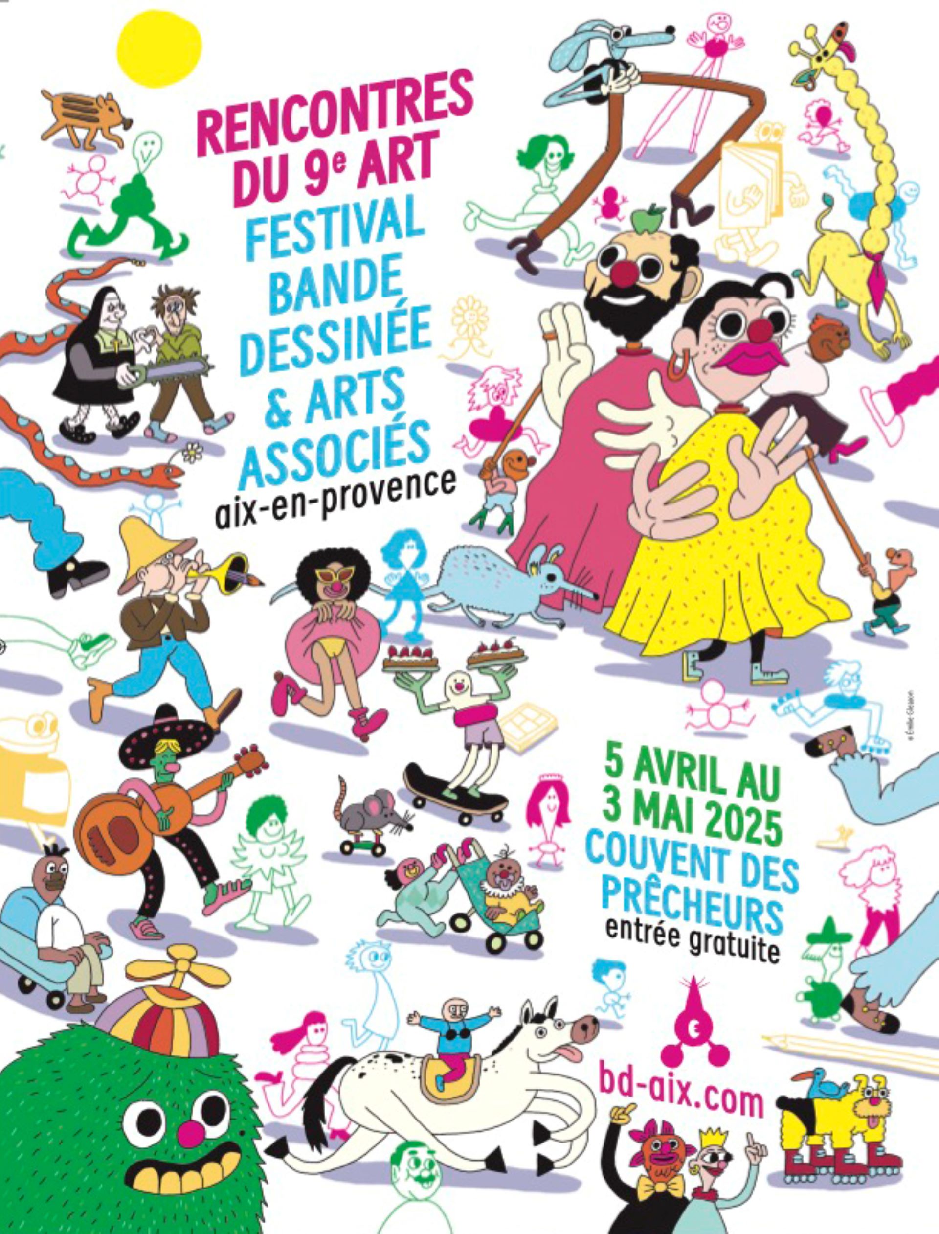 Rencontres du 9e Art : Festival de bande dessine et arts associs