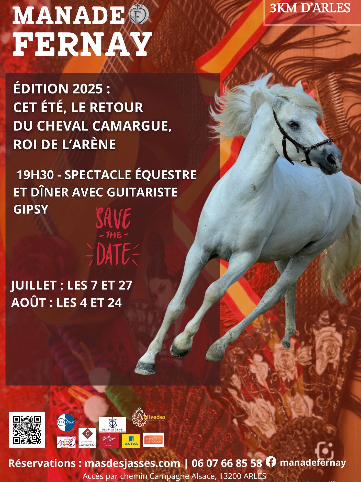 Le Cheval Camargue Roi de lArne !  la manade Fernay
